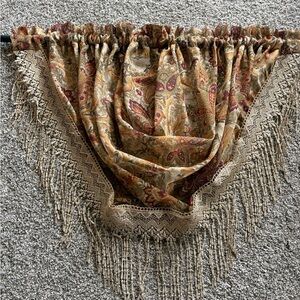 Bohemian Paisley Fringe Tapestry